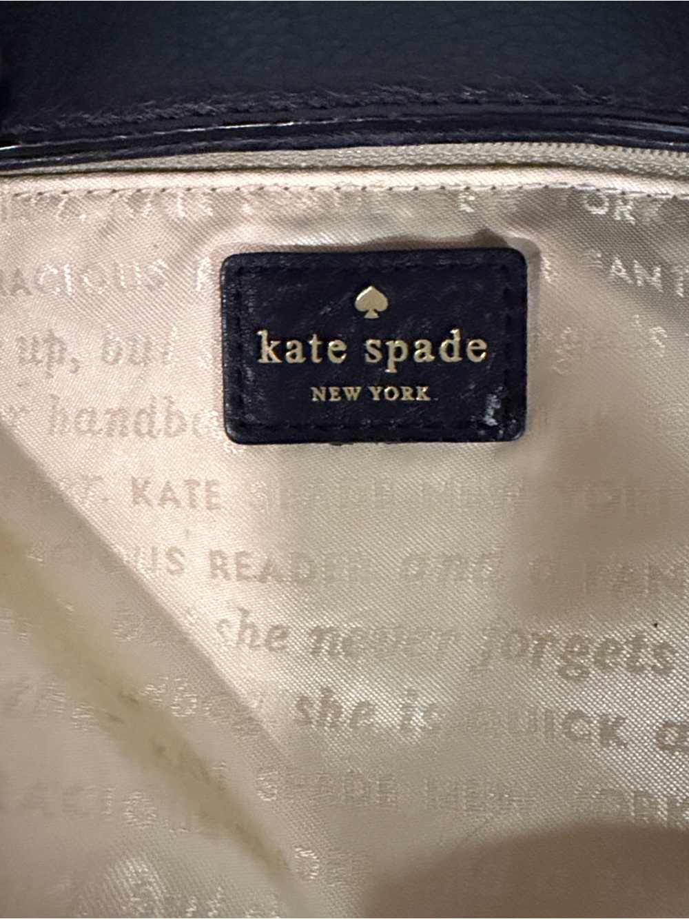 kate spade “storybook lining” Satchel…(callout) see picture - Picture 13 of 15